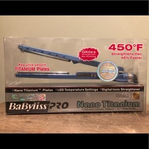 Babyliss Pro Nano Titanium Flat Iron Straightener